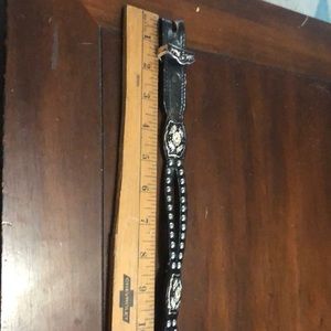 Black nocona western belt.